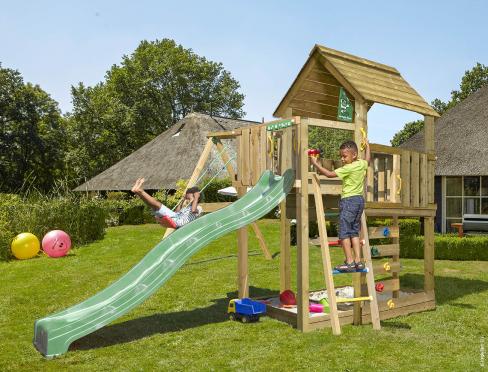 Jungle Cubby | Klettergerüste aus Holz mit Schaukel