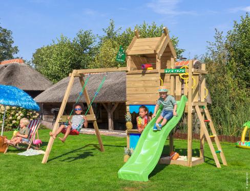 Jungle Treehouse | Klettergerüst aus Holz mit Leiter